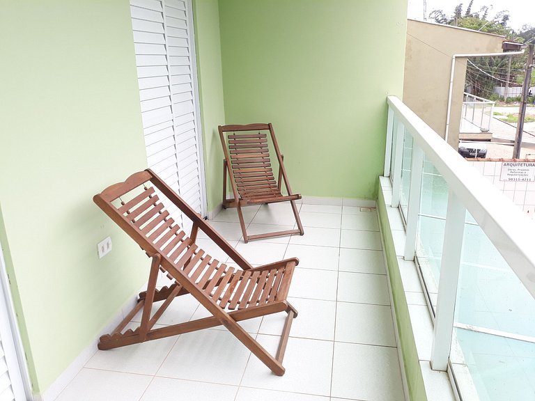 Apartamento de 2 Quartos em Maresias com Ar Condicionado e P